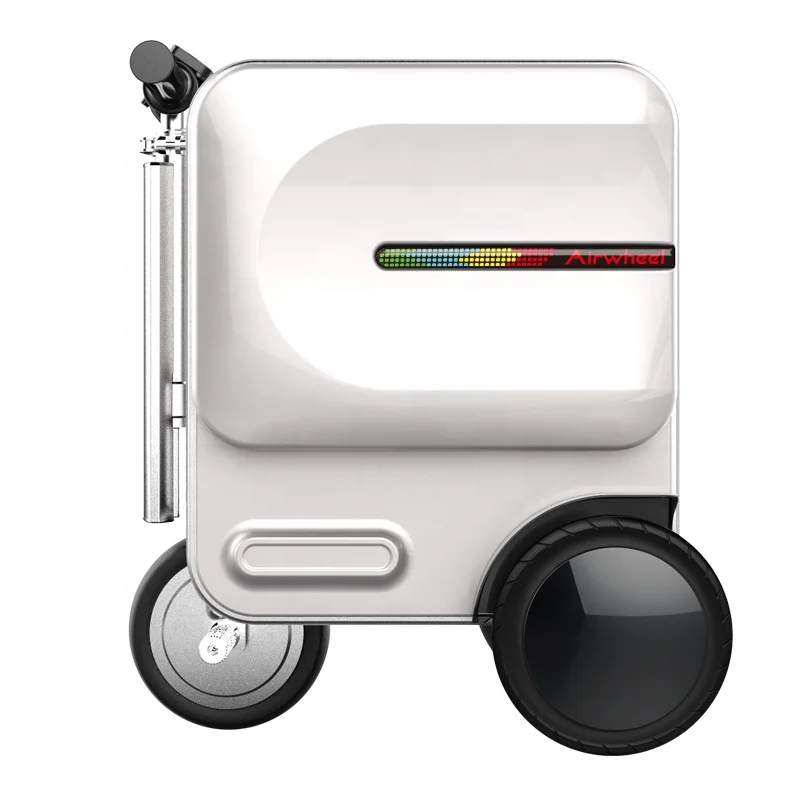 
RTS goods smart luggage suitcase business bags carry-on case ride on suitcase scooter suitcase 