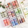 Cute kawaii Japanese Decorative DIY washi masking tapes set for painters stationery art supplies 10 rolls/box