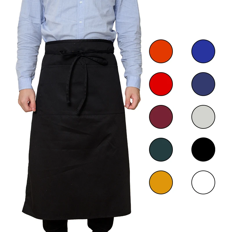 black waitress apron