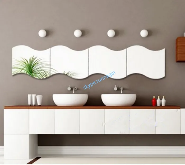40PCS 15CM Bathroom Large Mirror Tile Wall Sticker Square Self Adhesive Stick On 40PCS 15CM Bathroom Large Mirror Tile Wall Sticker Square Self Adhesive Stick On