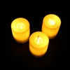 Party decoration light up candle glowing led candle light for wedding, Valentines party