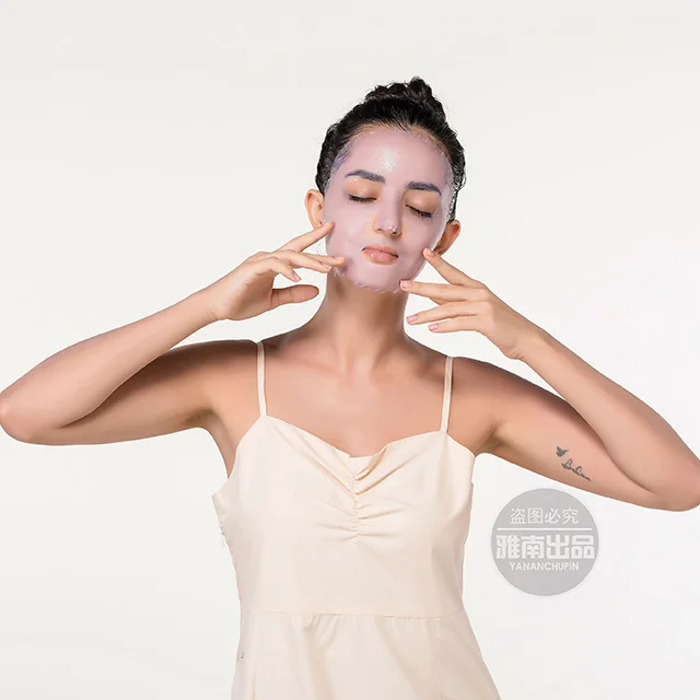 Microfiber Facial Mask Sheet Material Bulk Cotton Form Cloth Dry Non