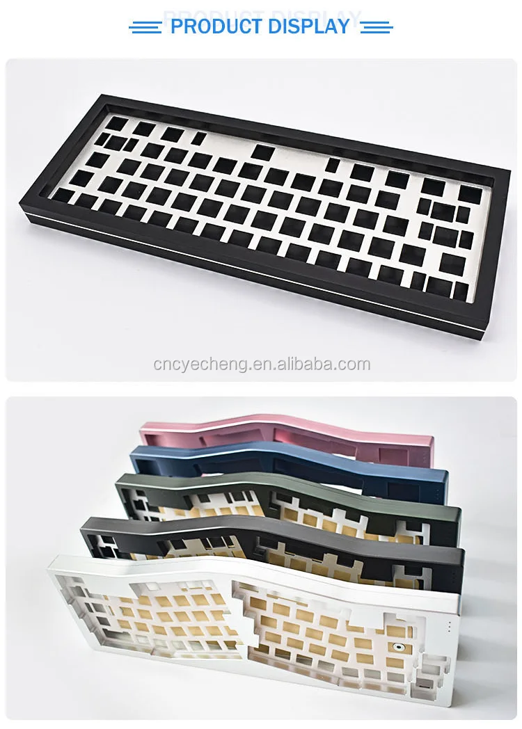 Tkl Artryl Machining Stainless Steel Metal Aluminum Kit Brass Cnc Keyboard Case Manufactur Parts