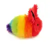 6 x 10 Inches stuffed bunny Cute Plush Stuffed Animal Toy Rainbow White the Rabbit Snuggle Kawaii Plush drop shipper