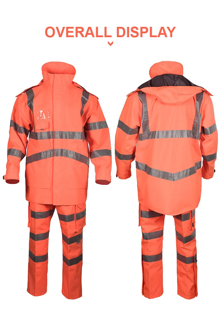 Oem Water Resistant Protective Workwear High Visibility Reflective ...