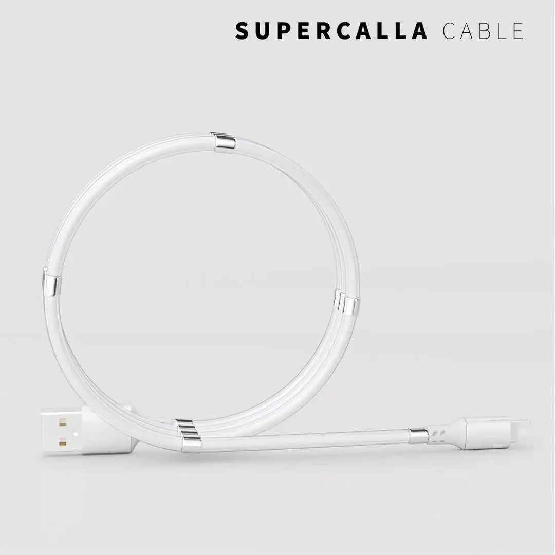 1M 3A charging cable USB to Micro USB Gen 3 Magnetic usb cable for Android mobile phone/ use in car/ laptop - ANKUX.COM