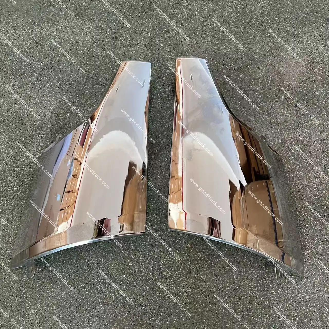 product ghcd high quality chrome metal corner panel hot product for mitsubishi canter hino nissan isuzu japanese truck condition new-5