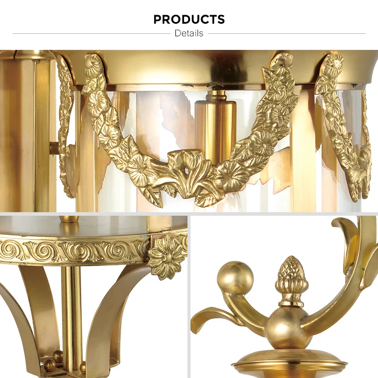 brass wall bracket light