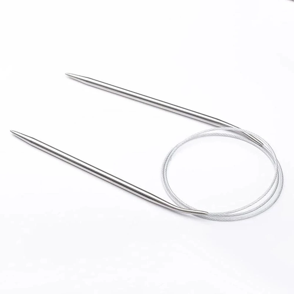 6.5mm Circular Knitting Machine Needle Needlework Crochet Hook For Knitting Diy Weaving Needle