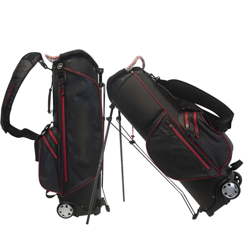 Professional Manufacturer Sale Nylon Golf Bag Travel Retractable Golf