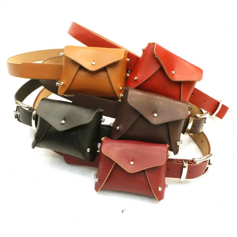 

waist pouch bag port running belt,2 Pieces, Red,black,camel,coffe,burgundy