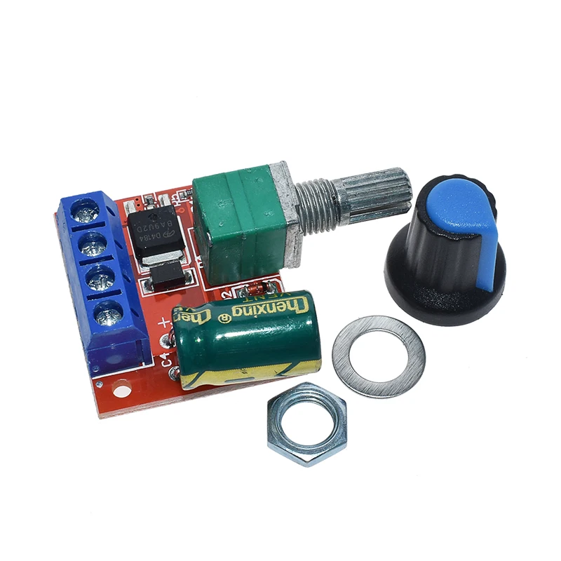 Contrôleur Moteur CC 5A 4,5-35V – Régulateur Vitesse Et Direction 90W – Protection Inversion Polaire
