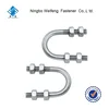china high quality 3.75" wheel bolt pattern manufacturer&supplier&exporter U type bolt with nut m6*8,threaded rod