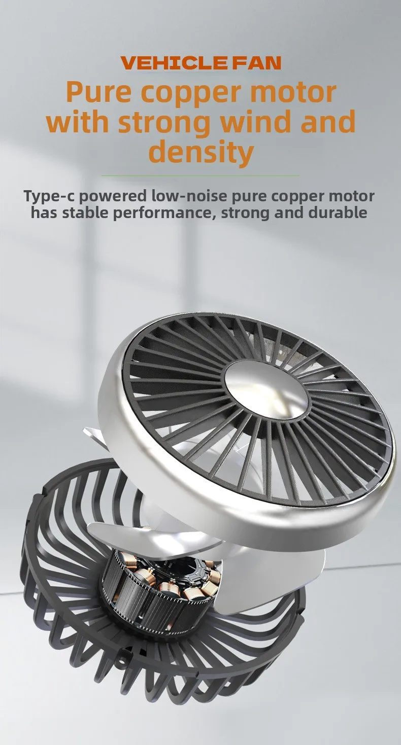 Car Fan, 5V, USB - detail 10
