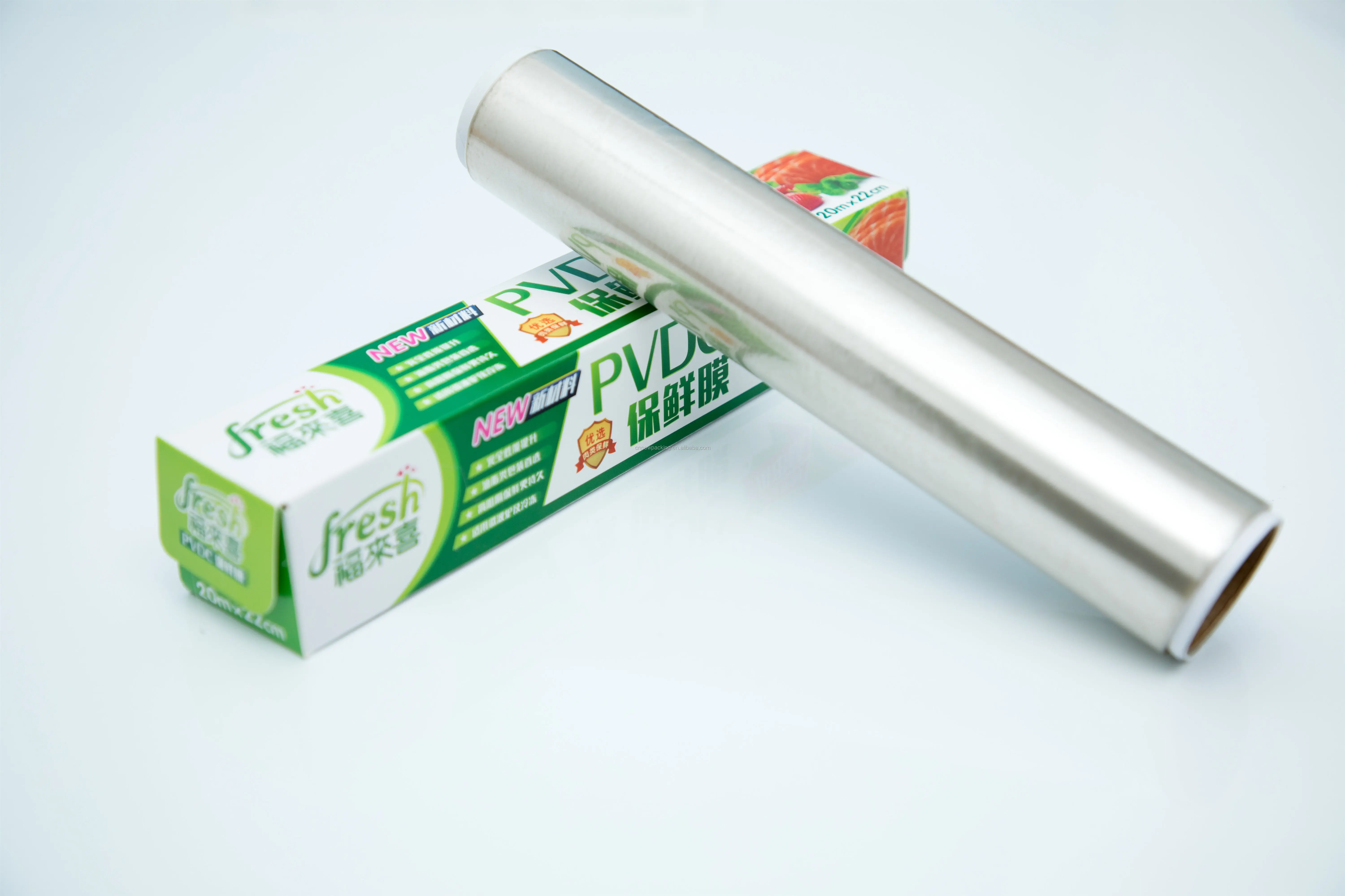 Clear Pvc Pvdc Coated Plastic Packaging Film/food Grade Cling Wrap,Pvdc