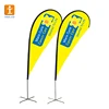 Double sides Print Teardrop Flag /Beach flag
