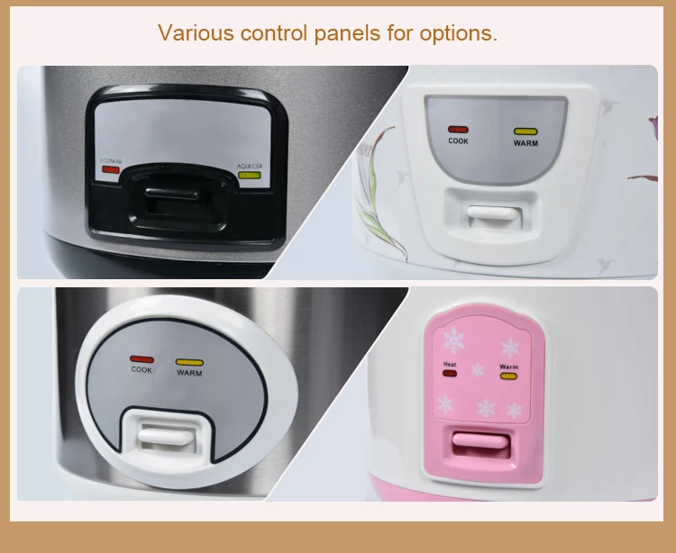 1.5l 1.8l Deluxe Rice Cooker With Flower Tinplate Buy Flower Deluxe