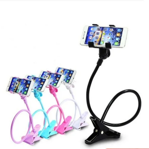 360 Rotating Flexible Long Arm Cell Phone Holder Stand Lazy Bed Desktop ...