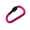 Aluminum Spring Key Carabiners Clip Carrying Gear Lock Buckle Holders Hook Outdoor Camping Equipment