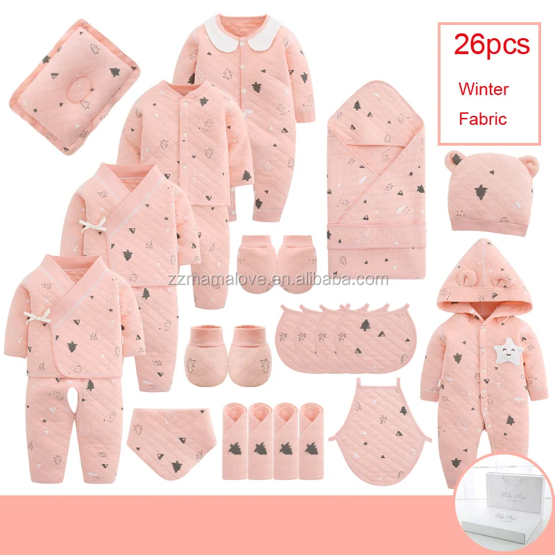 03 Months Newborn Baby Clothes 100 Cotton Infant Clothes Set Unisex Infant Boys Girls Clothing