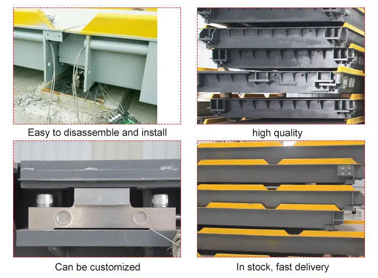 3t/2kg mobile truck scales with HDP indicator