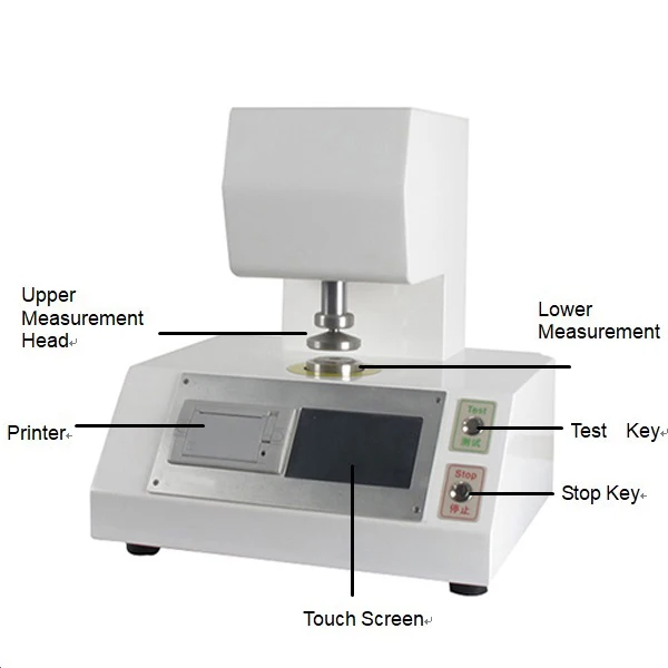 Board Paper Touchscreen Lab Bekk Smoothness Tester Meter Machine Test