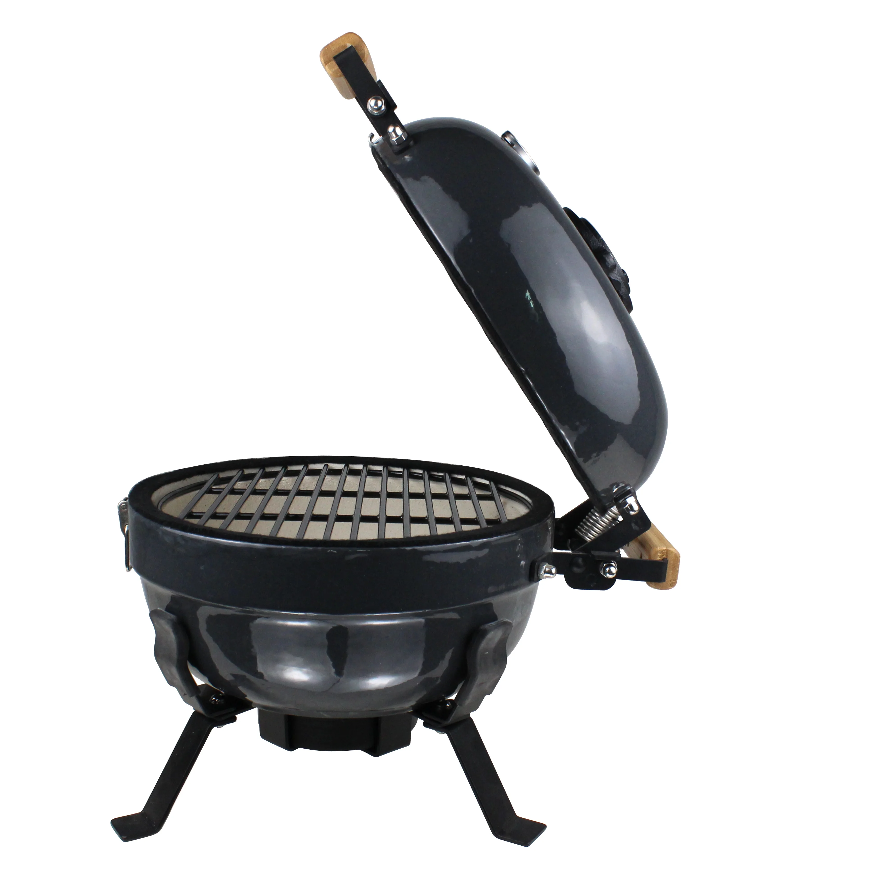 12 Inch Ceramic Tabletop Series Mini Kamado Bbq Portable Grill ...