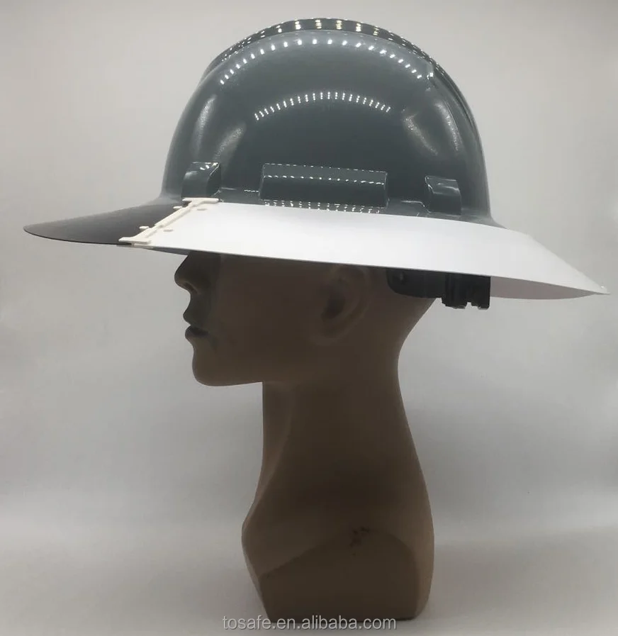 Plastic Full Brim Hard Hat Sun Shield Visor Sunshade Buy Hard Hat Sun