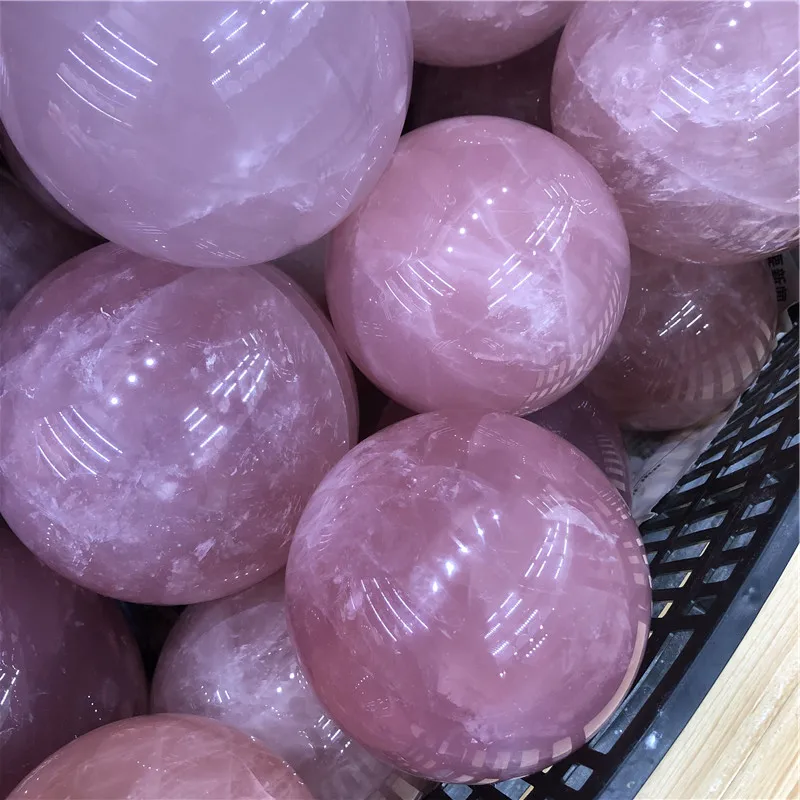 Large Natural Rose Quartz Stone Sphere Rose Ball Crystal For Sale Buy