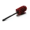 Hot selling Car beauty hub brush Steel ring tyre cleaning brush