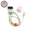 Lowest price!!!10pcs/lot for bmw inpa ediabas k dcan OBD OBD 2 USB Cables For bmw Inpa Ediabas K+DCAN USB Interface Diagnostic