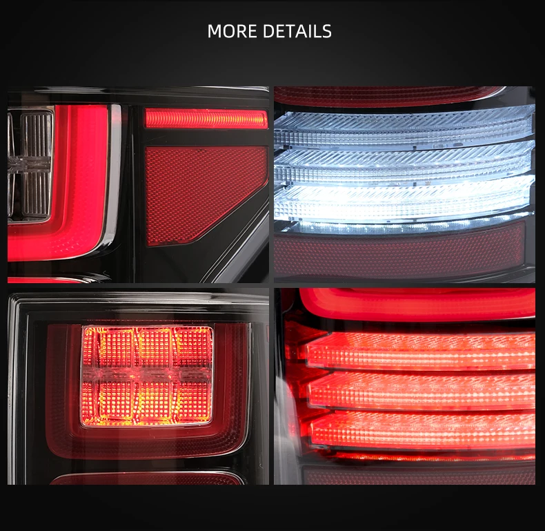 VLAND Manufacturer For Car Tail Lamp For F150 LED Taillight 2018-UP For F150 Tail Light Full LED With Sequential Indicator