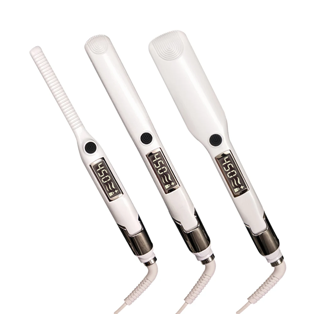 
2020 Best Selling Professional Steam Hair Straightener Irons Private Label Ceramic Flat Iron 