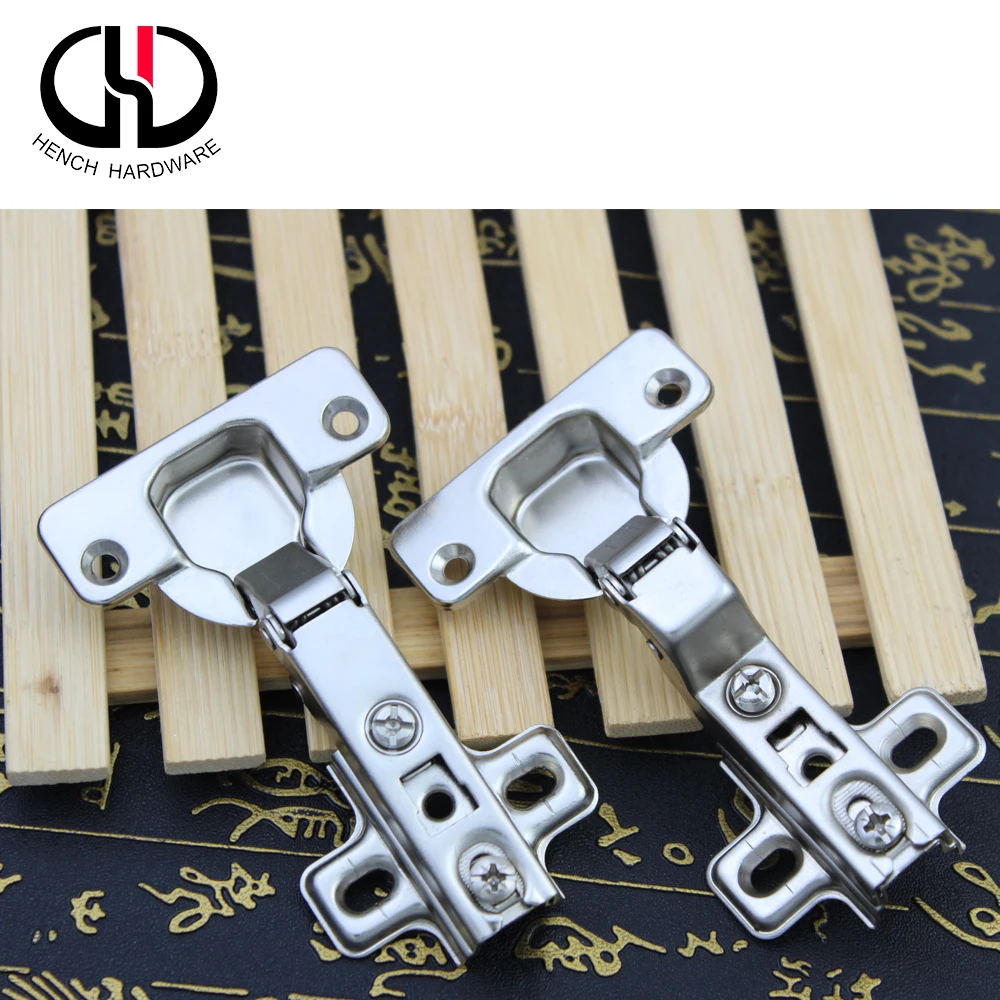Slide-on two way concealed FGV ss door solid brass small spring hinges
