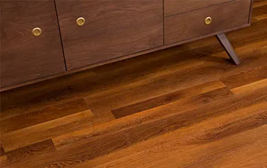 SPC click flooring