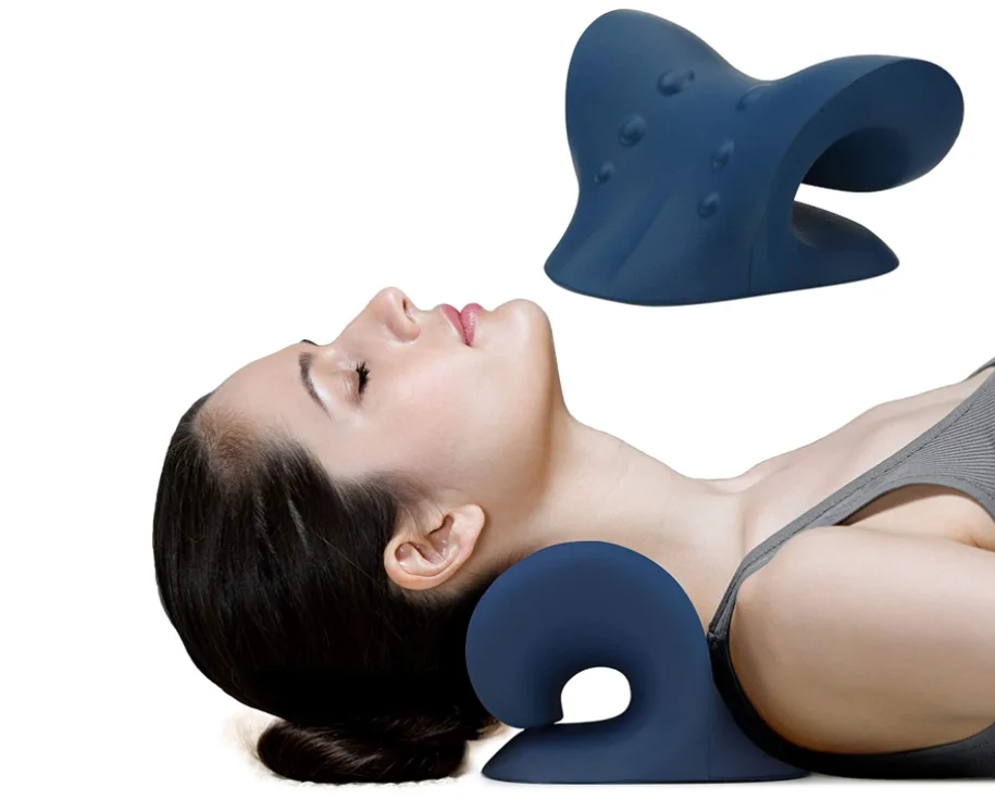 Chiropractic Pillow Neck And Shoulder Relaxer Massage Pillows For Tmj
