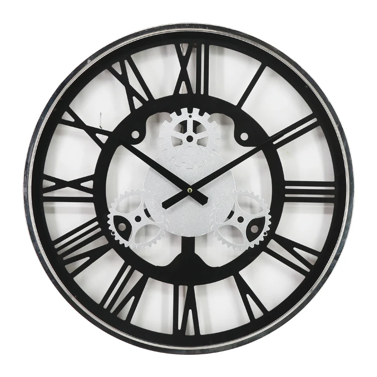 Wholesale Home Decorative Hanger Wall Clock,Rustic Bedroom Wall Clock