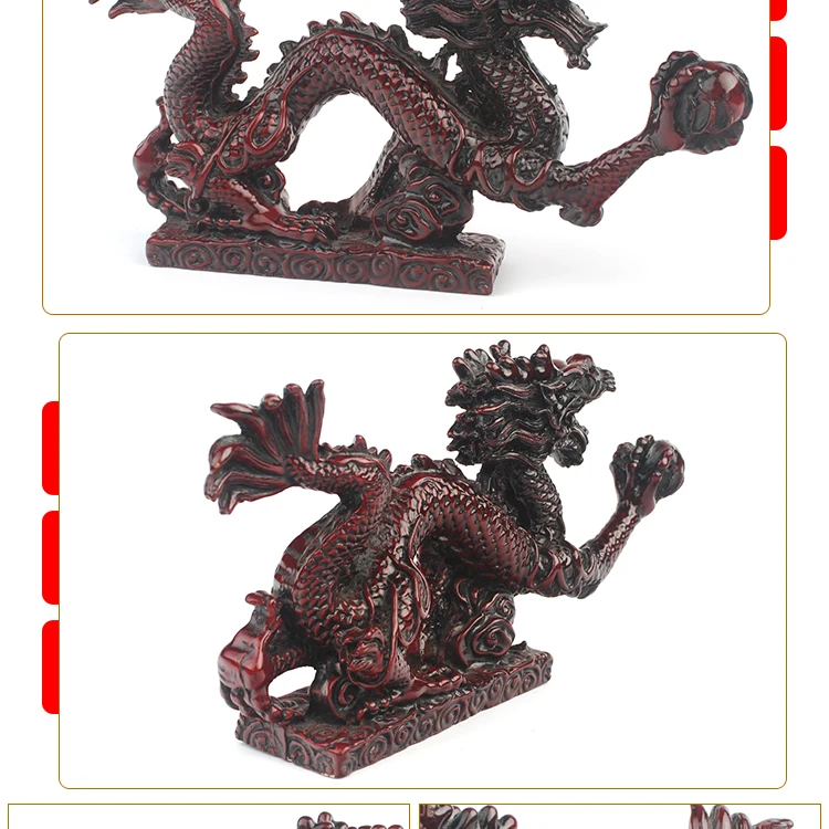 Importance Feng Shui Ball Chinese Dragon Resin Statue Buy Importance