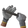 PU coated HPPE cut resistant working gloves for hand protect
