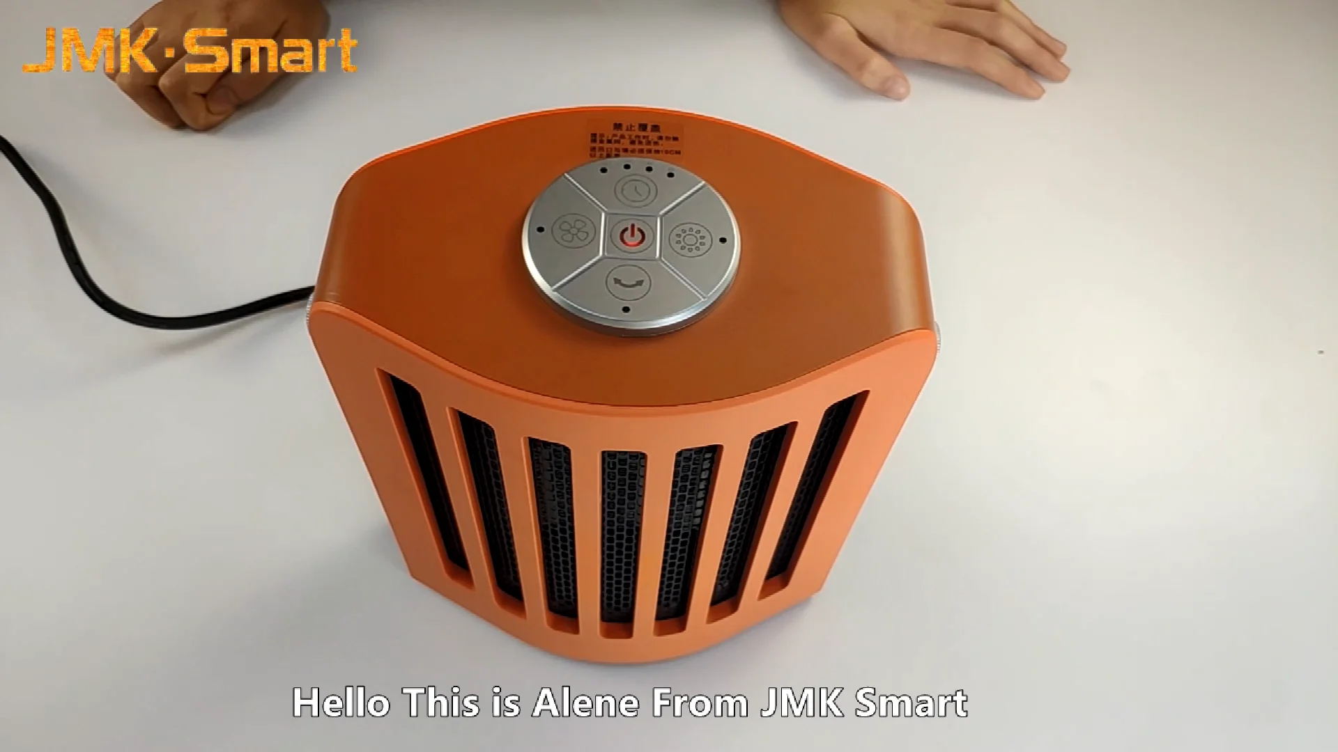 950w desktop smart swing room heater portable air warmer heater
