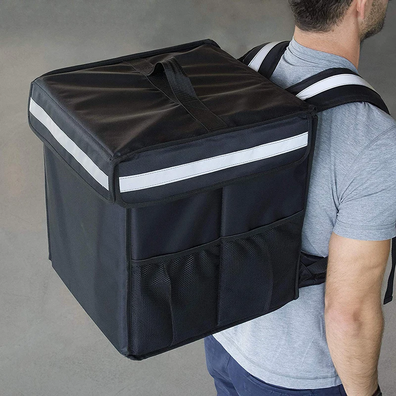 Custom Commercial Quality Insulated Food Warmer Food Delivery Backpack