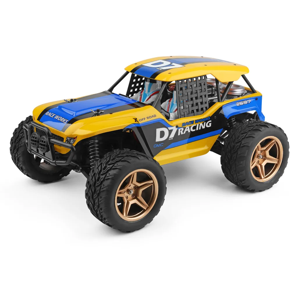 dwi 最新 2.4g 1:12 4wd 遥控电动高速越野车模型车 12402-a