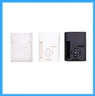 New Type ABS Plastic Raspberry Pi 4 Model B Case Box Shell Can Building Fan