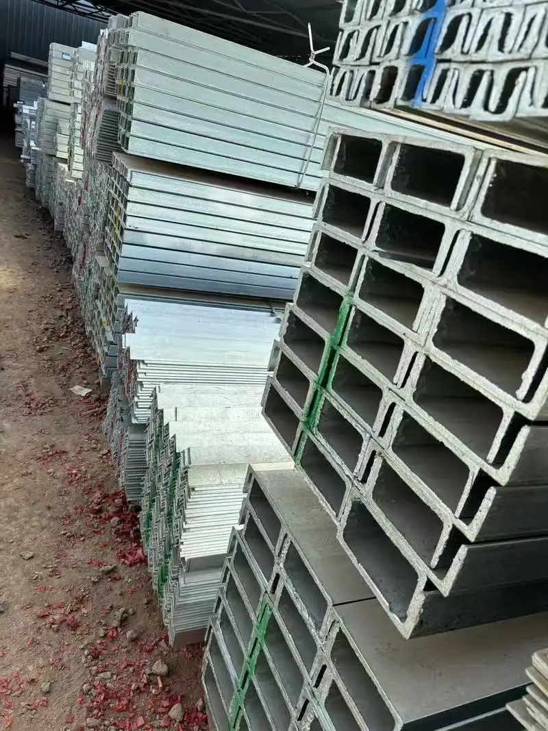 S355JR Galvanized After Rolling Channel Structural Steel for Cutting Sheets Bending and Welding for Construction Applications supplier