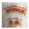 customized design transparent PVC plastic shrink wrap bottle labels