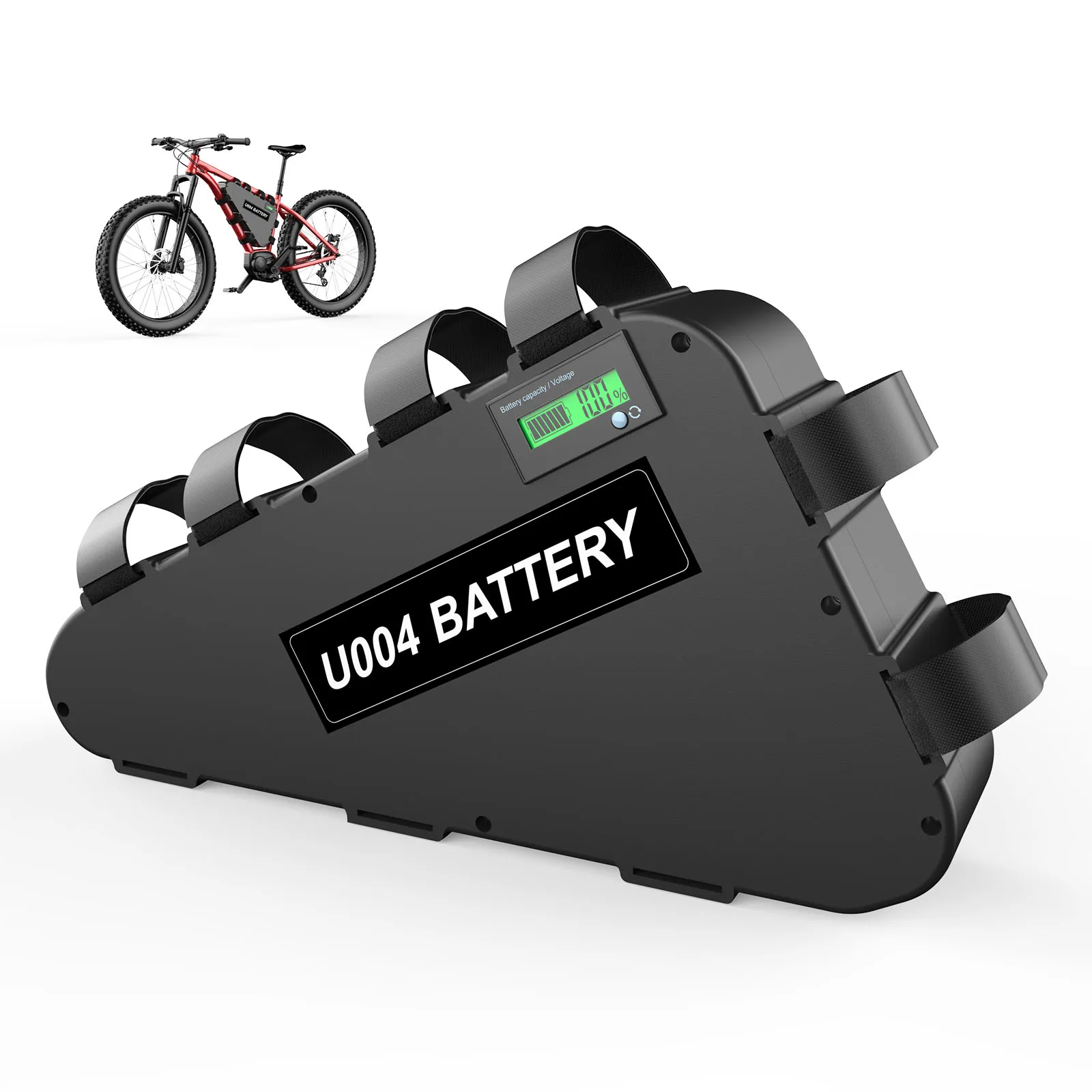 Ebike Battery 60v 72v 20ah 40ah Electric Bicycle Lithium Battery 1000w 2000w Triangle Batteries