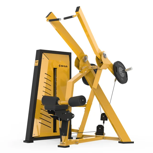 shua sh-g7803 lat pulldown strength machine plat