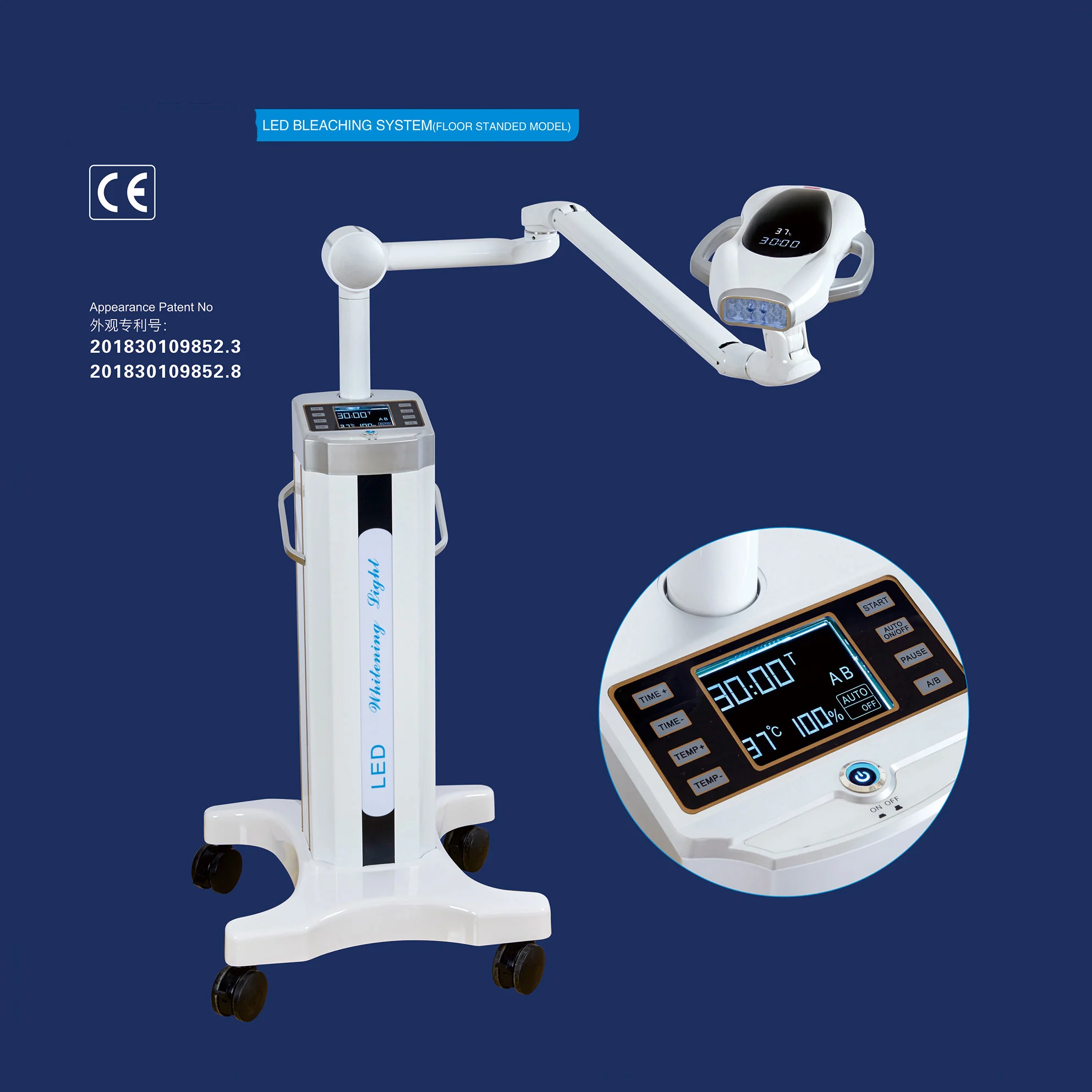 2020 Newest Blue Led Laser Dental Bleaching Machine Teeth ...