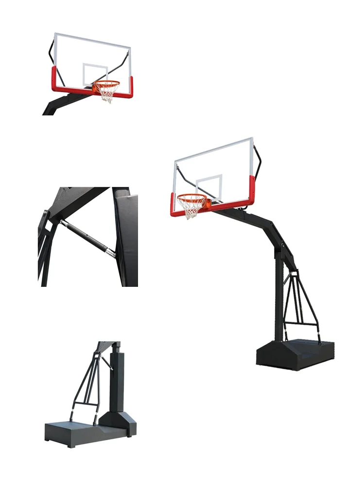 Fiba Approved Portable Outdoor Basketball Hoop Basketball Stand
