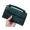 Snake Leather Wallet Chain Shoulder Bag Luxury Sexy Snakeskin Coin Purse Tote Clutch Evening Bag Crossbody Bag